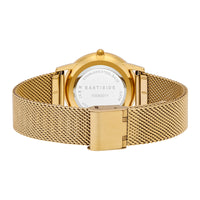 Damen Quarzuhr gelbgold Edelstahl gelbgold