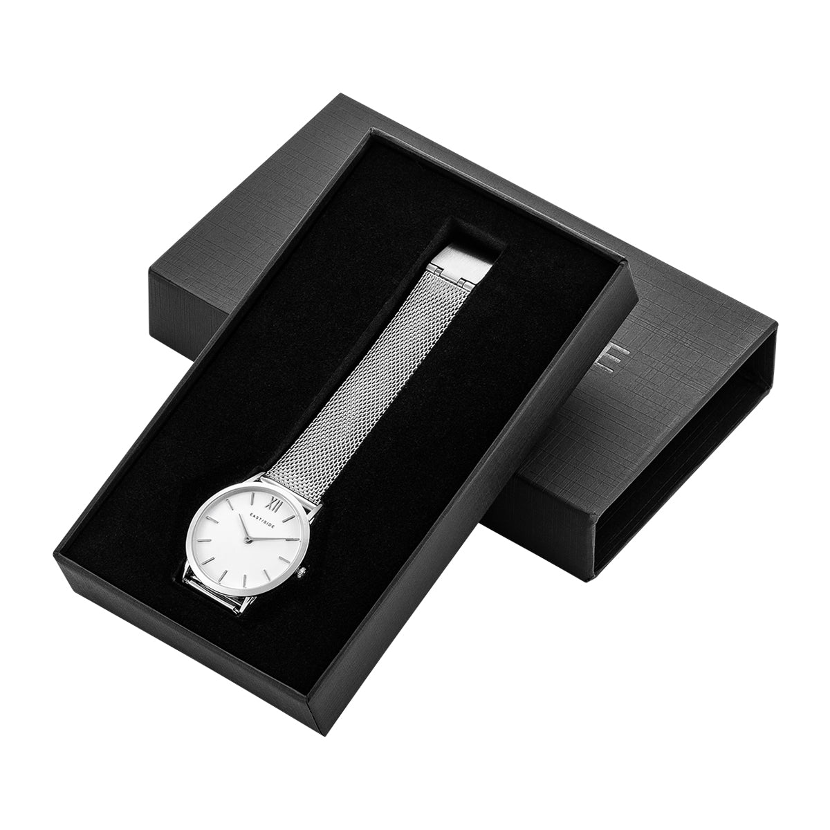 Damen Quarzuhr silber Edelstahl silber