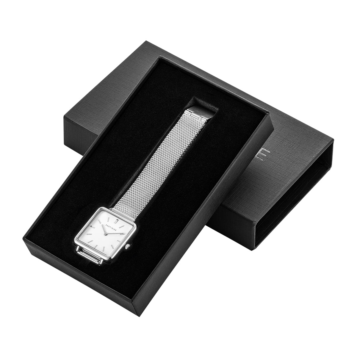 Damen Quarzuhr silber Edelstahl silber