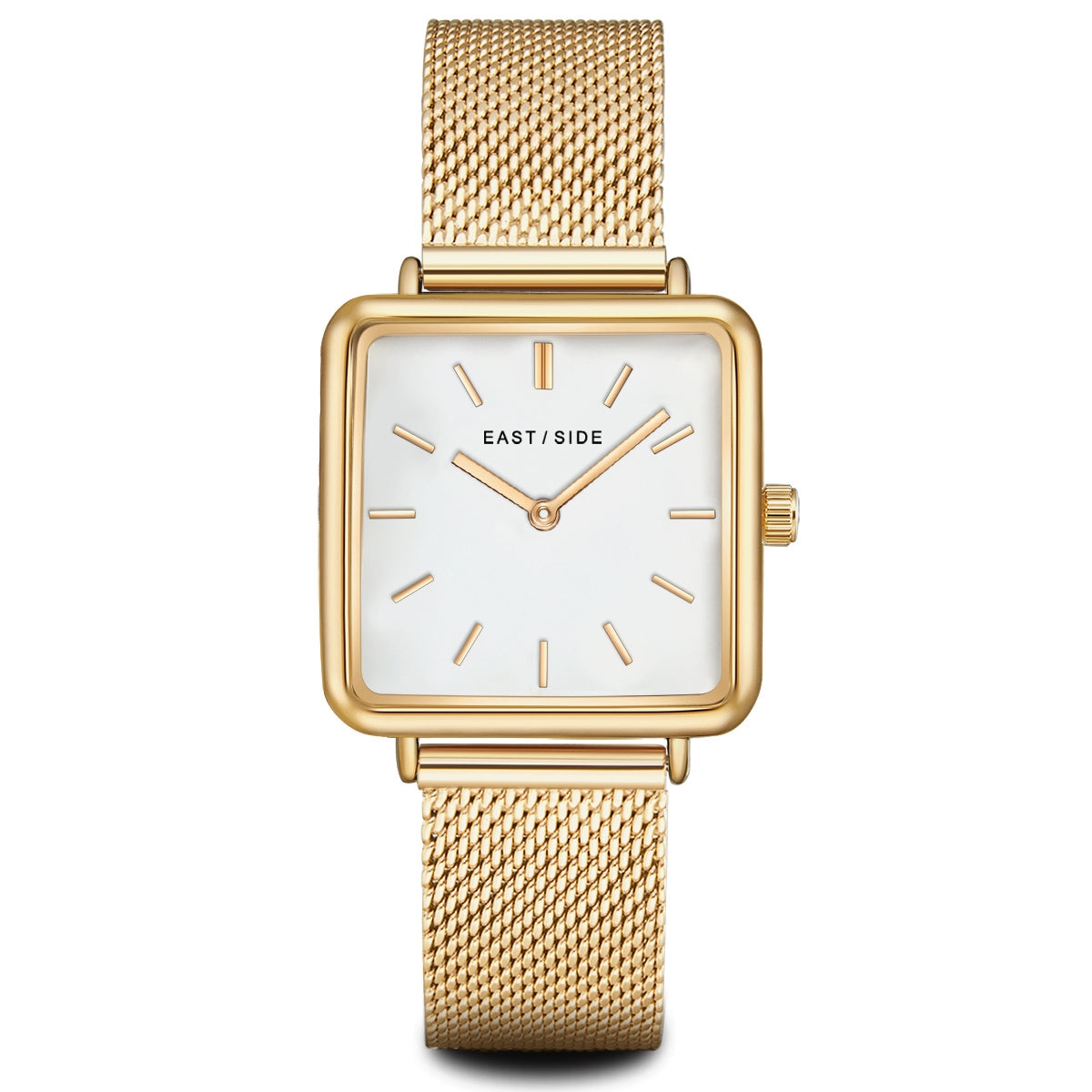 Damen Quarzuhr gelbgold Edelstahl gelbgold