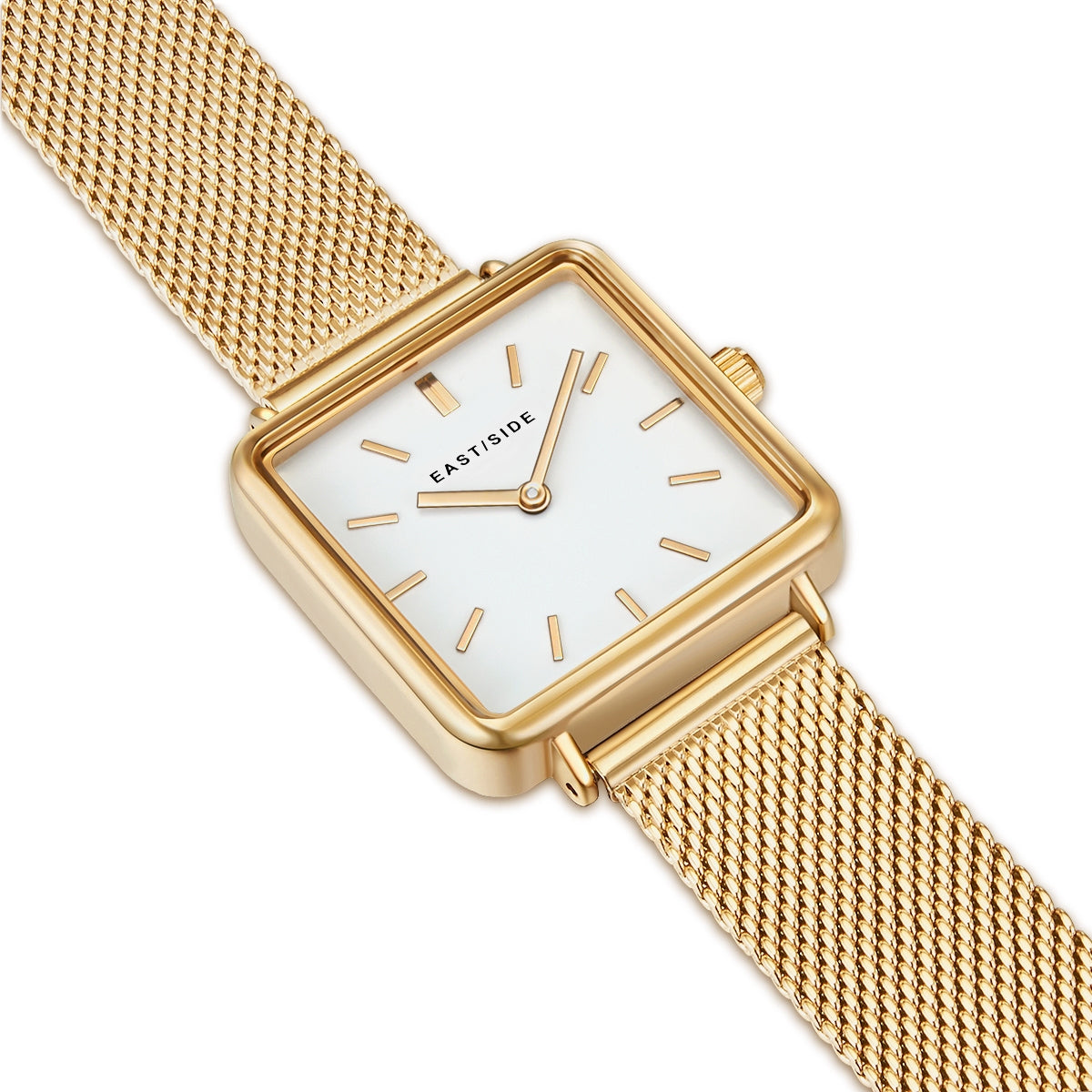 Damen Quarzuhr gelbgold Edelstahl gelbgold