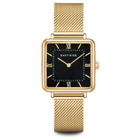 Damen Quarzuhr gelbgold Edelstahl gelbgold