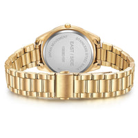 Damen Quarzuhr gelbgold Edelstahl gelbgold