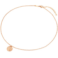 Kette mit Anhänger Edelstahl roségold