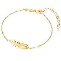 Armband Edelstahl gelbgold