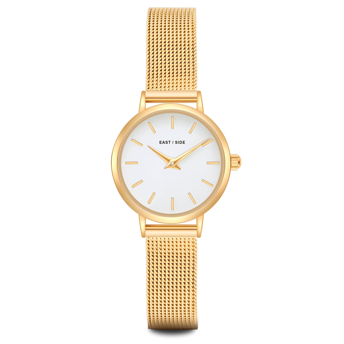 Damen Quarzuhr gelbgold Edelstahl gelbgold