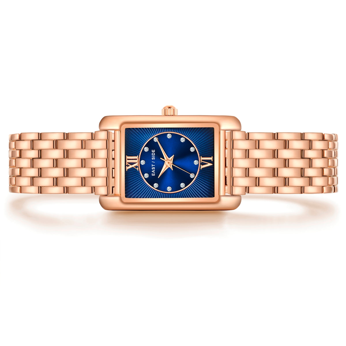 Damen Quarzuhr roségold Metall-Legierung roségold