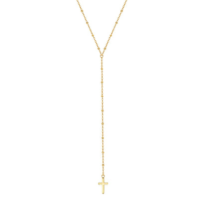 Kette Edelstahl gelbgold