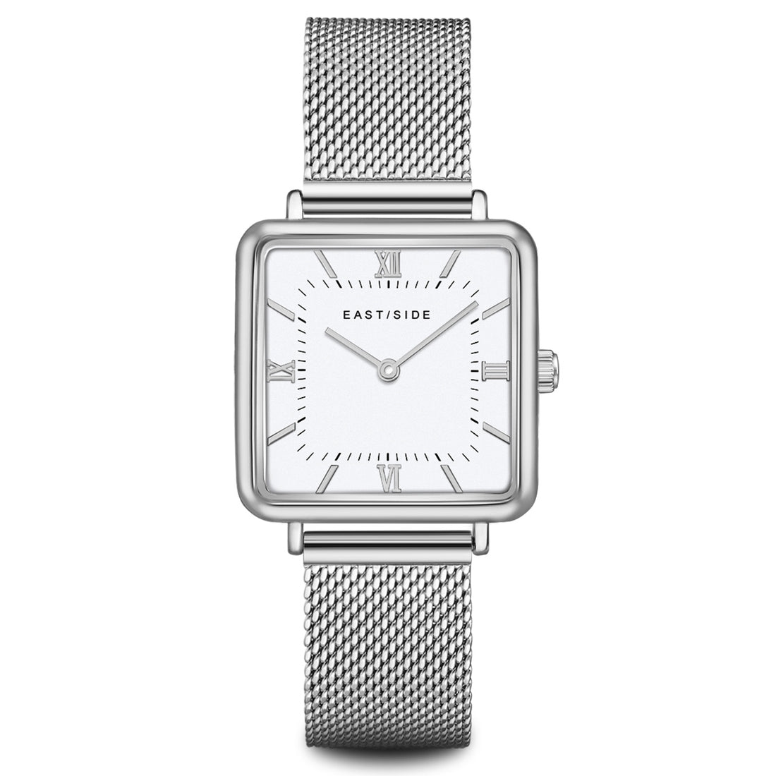Damen Quarzuhr silber Edelstahl silber