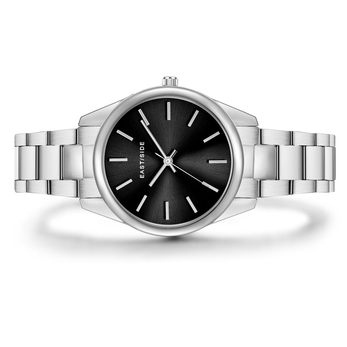 Damen Quarzuhr silber Edelstahl silber
