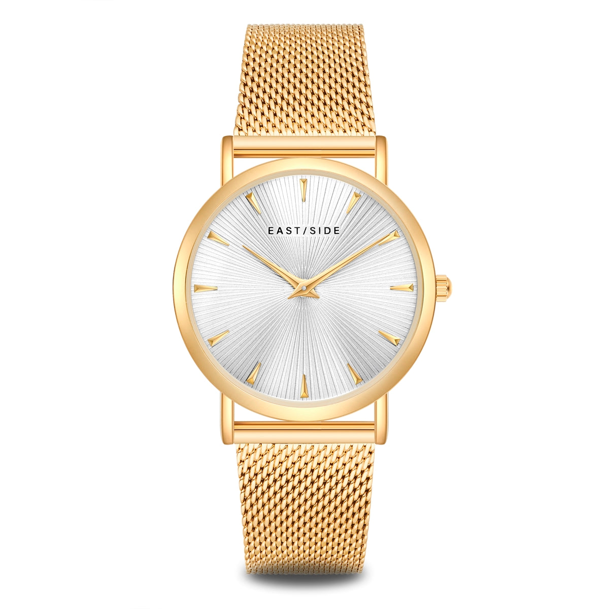 Damen Quarzuhr gelbgold Edelstahl gelbgold