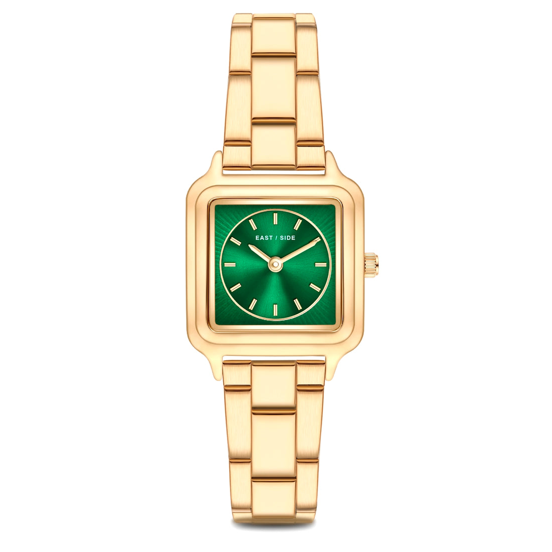 Damen Quarzuhr gelbgold Edelstahl gelbgold