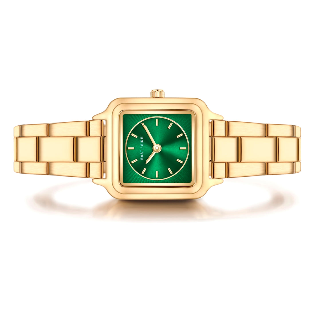 Damen Quarzuhr gelbgold Edelstahl gelbgold