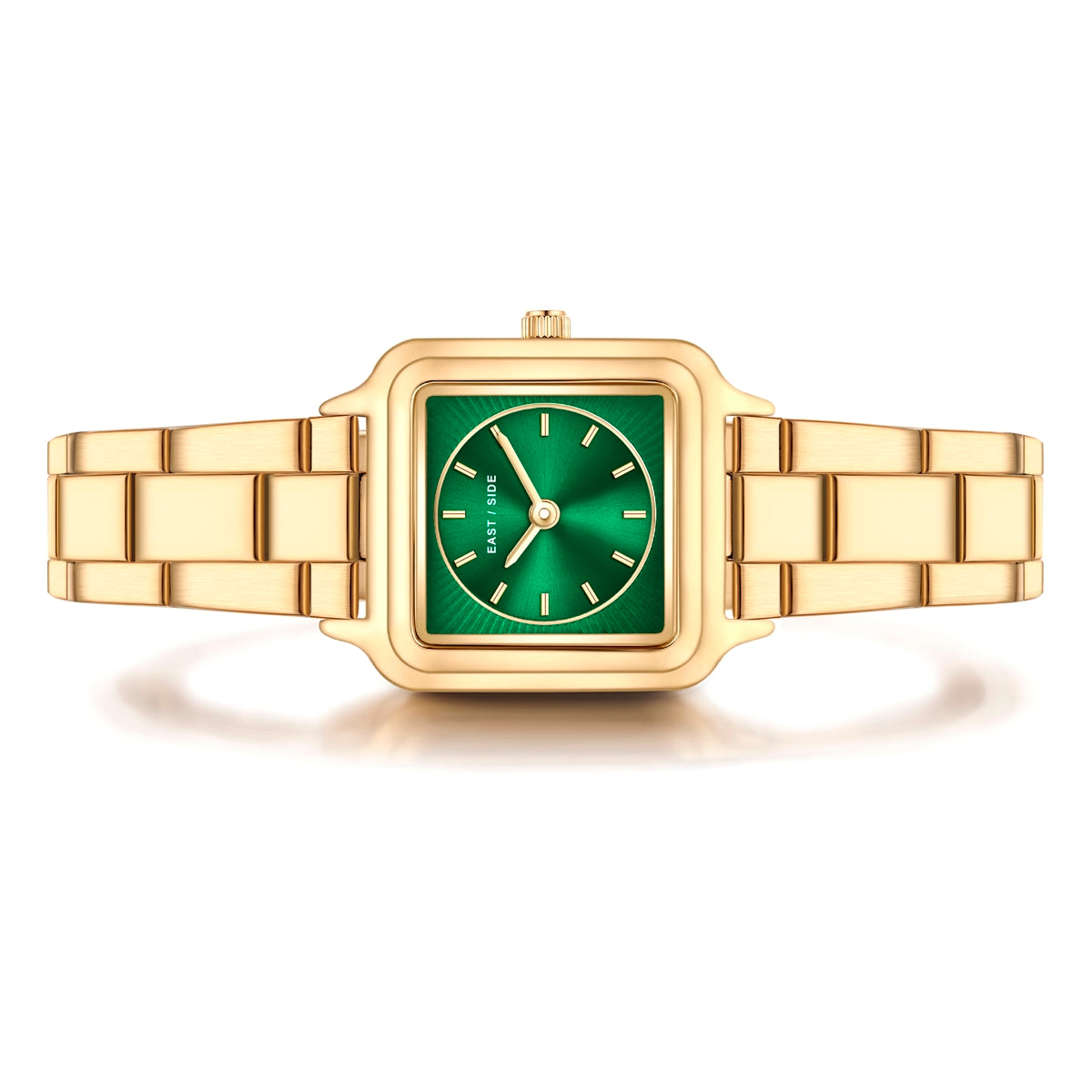 Damen Quarzuhr gelbgold Edelstahl gelbgold