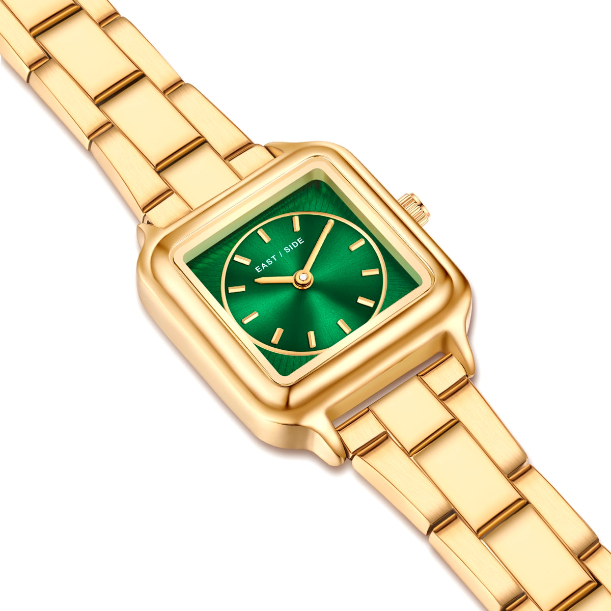 Damen Quarzuhr gelbgold Edelstahl gelbgold