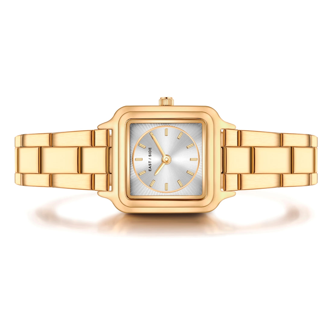 Damen Quarzuhr gelbgold Edelstahl gelbgold