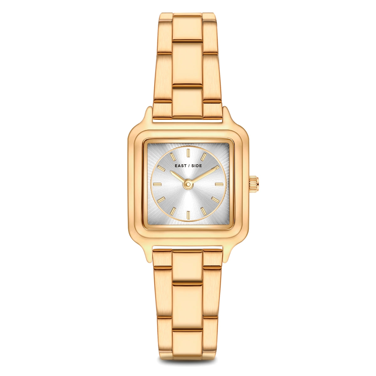 Damen Quarzuhr gelbgold Edelstahl gelbgold