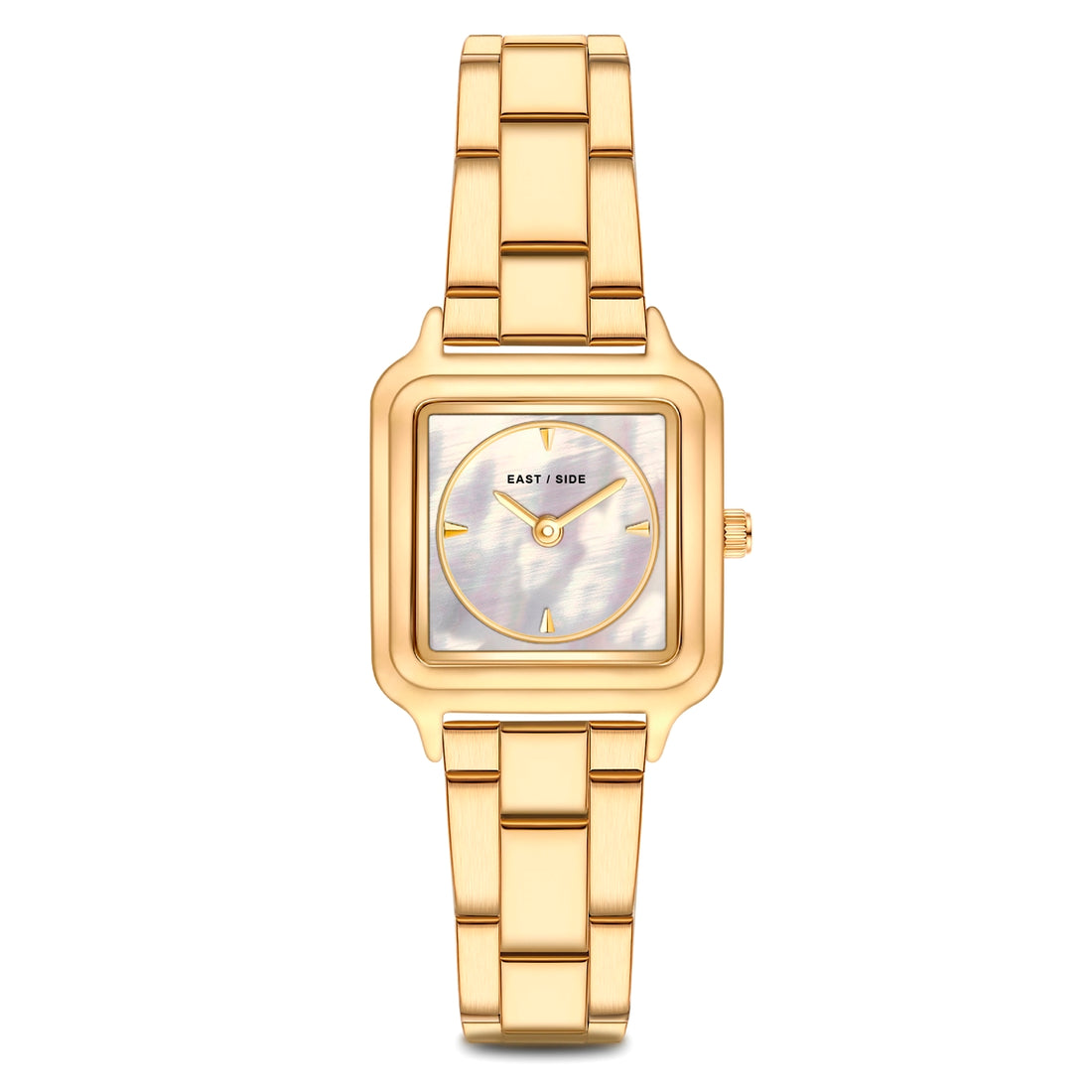 Damen Quarzuhr gelbgold Edelstahl gelbgold