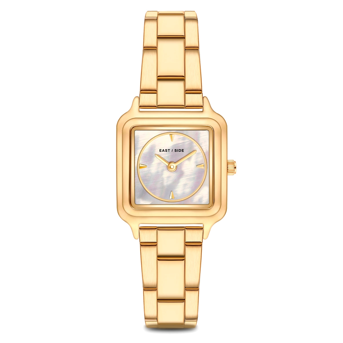 Damen Quarzuhr gelbgold Edelstahl gelbgold