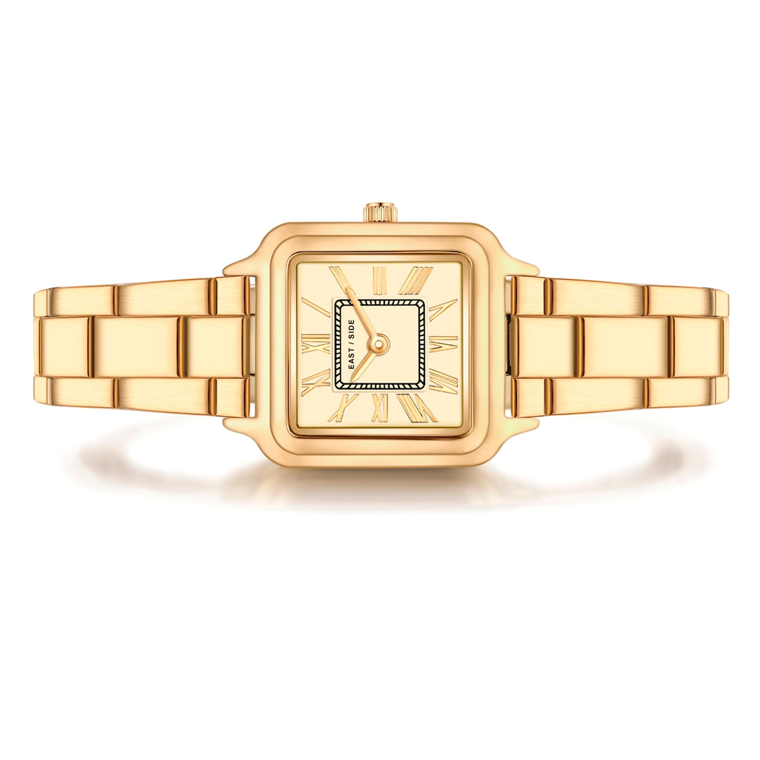 Damen Quarzuhr gelbgold Edelstahl gelbgold
