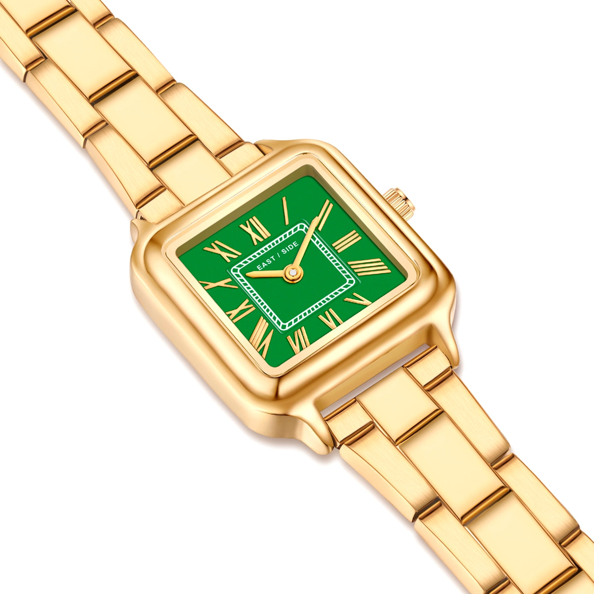 Damen Quarzuhr gelbgold Edelstahl gelbgold