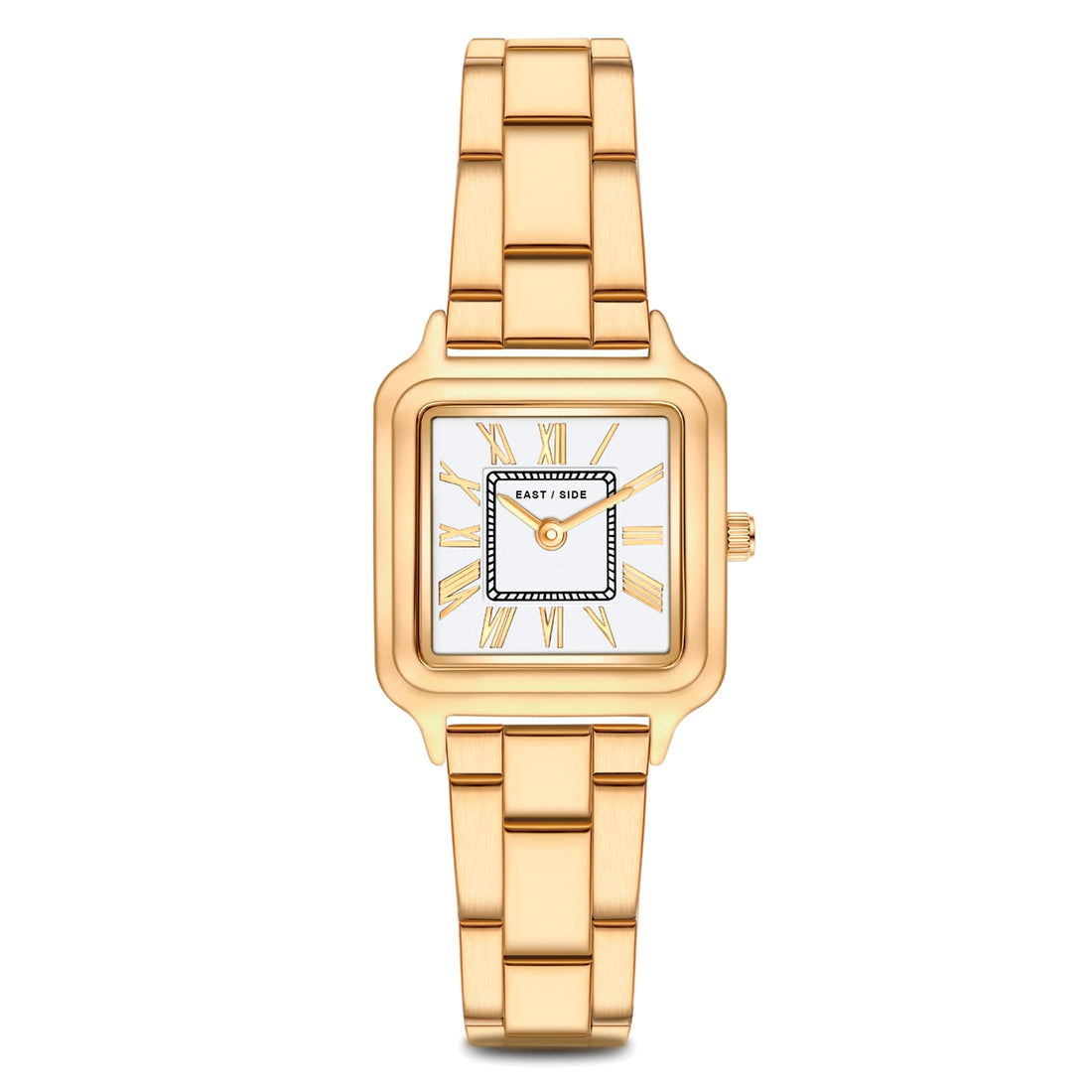 Damen Quarzuhr gelbgold Edelstahl gelbgold