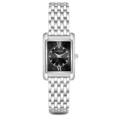 Damen Quarzuhr silber Metall-Legierung silber