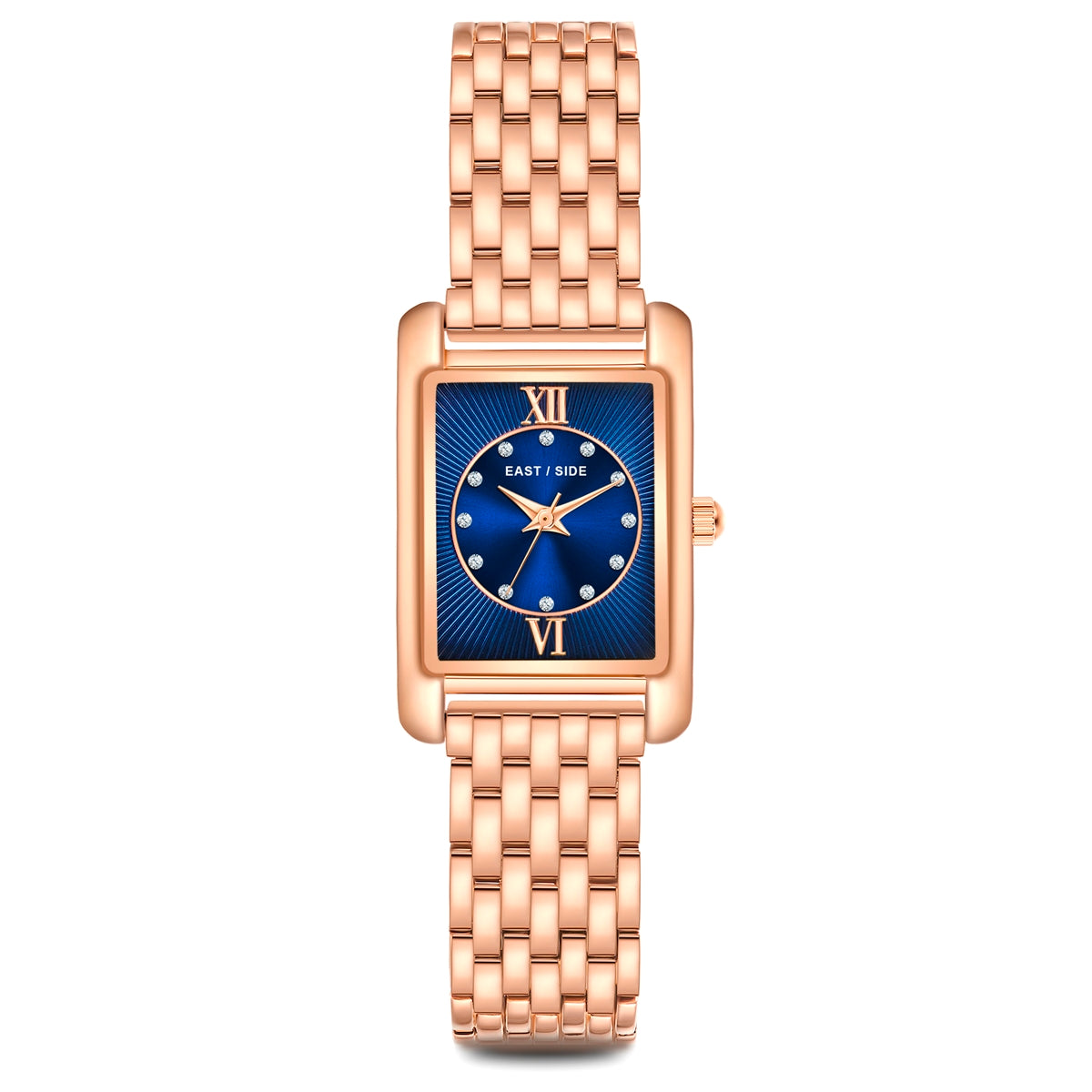 Damen Quarzuhr roségold Metall-Legierung roségold
