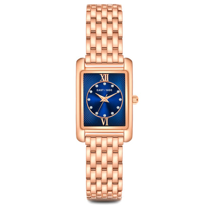 Damen Quarzuhr roségold Metall-Legierung roségold