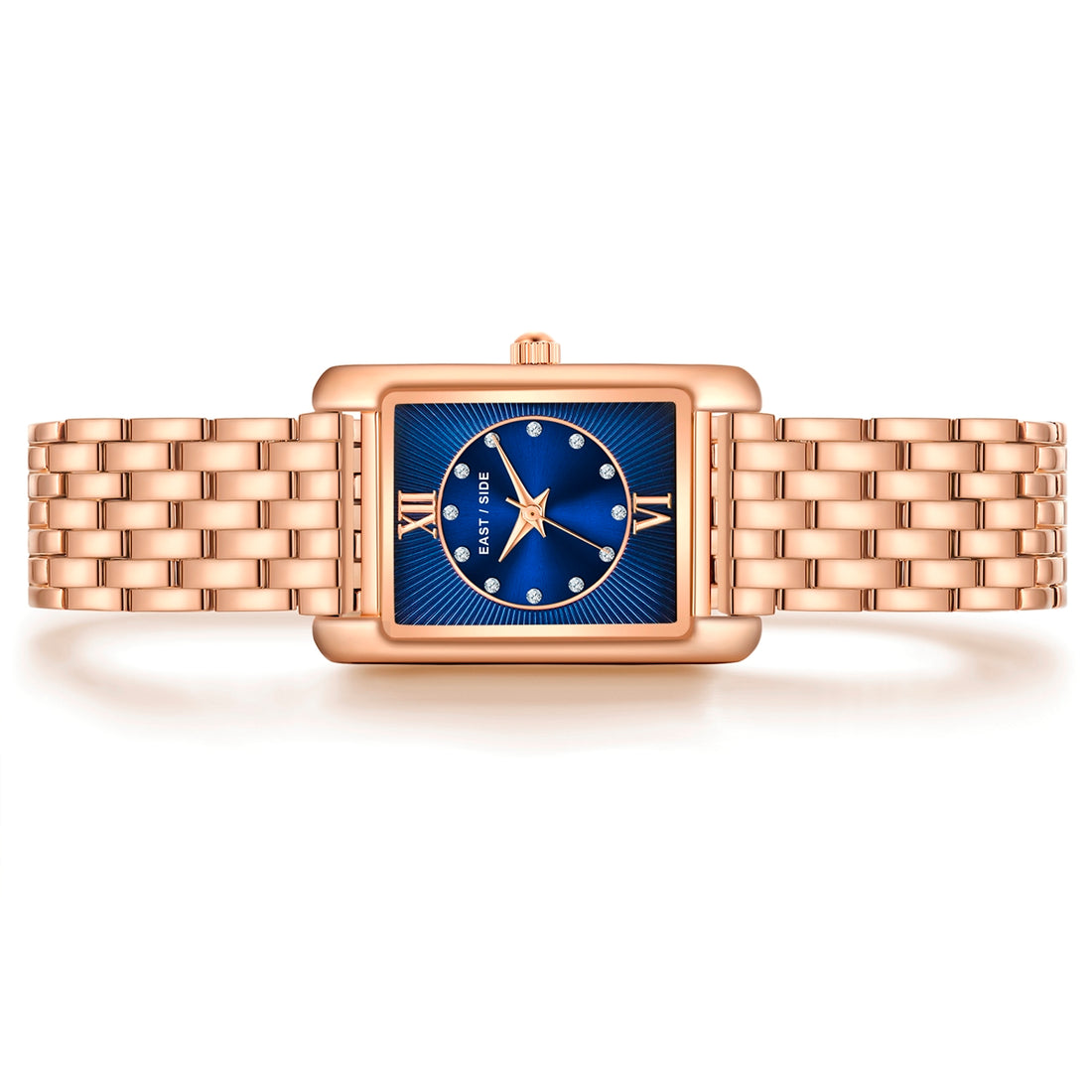 Damen Quarzuhr roségold Metall-Legierung roségold