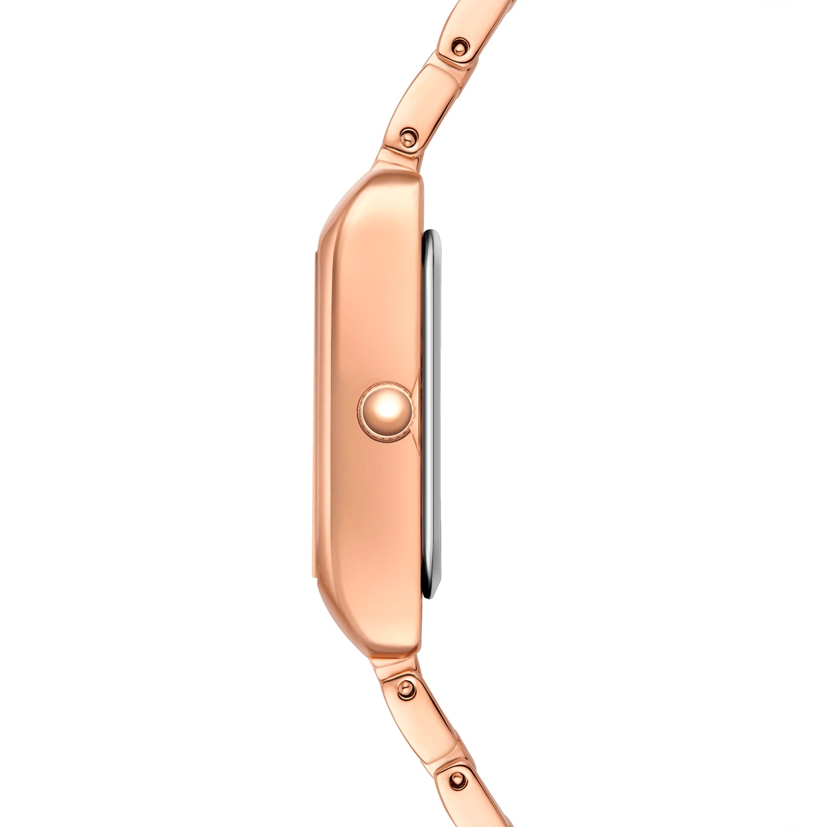 Damen Quarzuhr roségold Metall-Legierung roségold