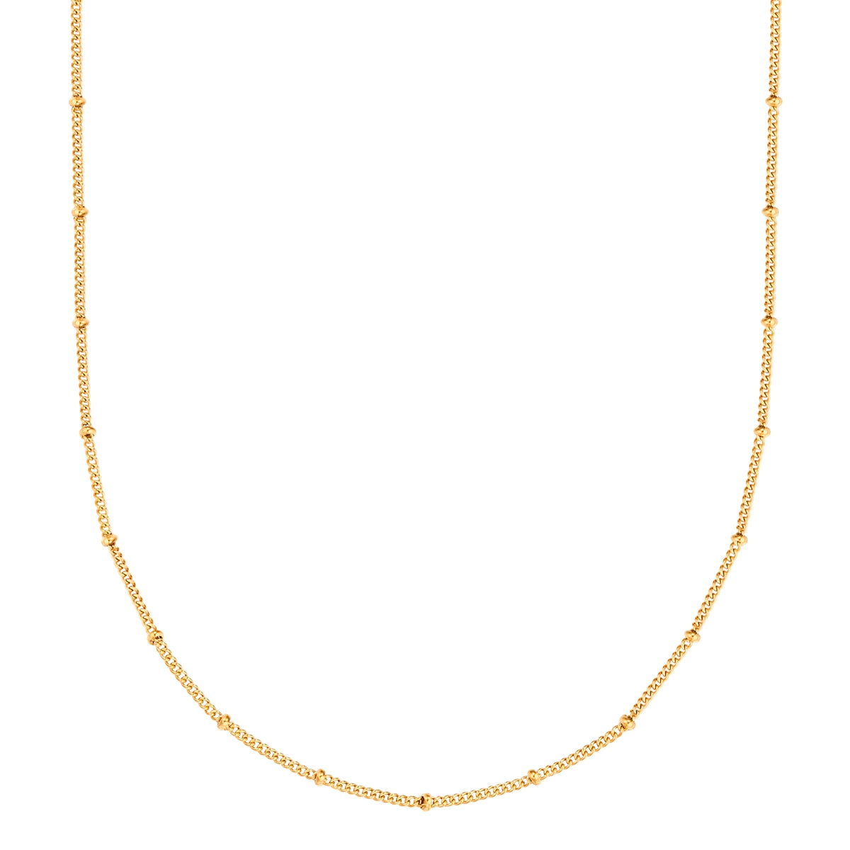 Kette Edelstahl gelbgold