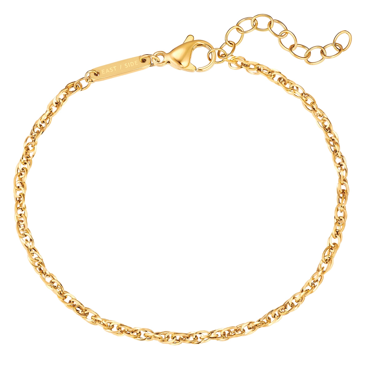 Armband Edelstahl gelbgold
