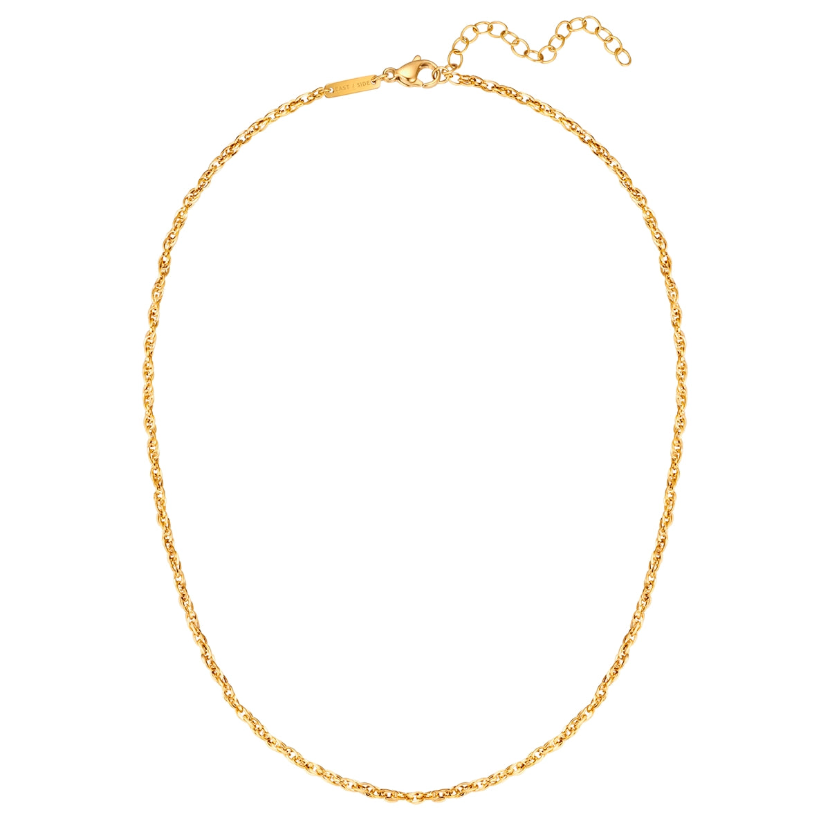 Kette Edelstahl gelbgold