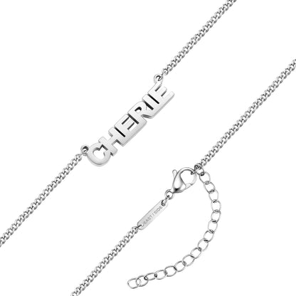 Kette mit Anhänger Edelstahl