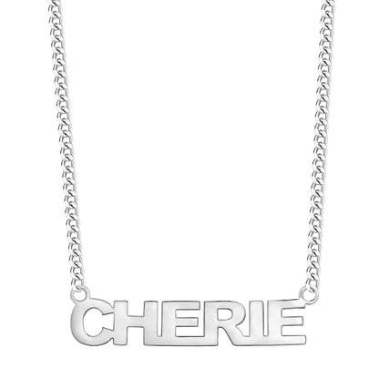 Kette mit Anhänger Edelstahl