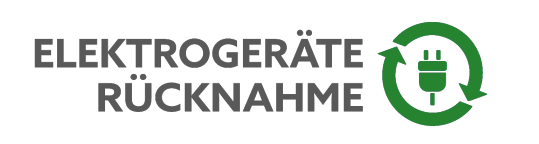 Symbol Elektrogeräte-Rücknahme nach Anlage 3a ElektroG