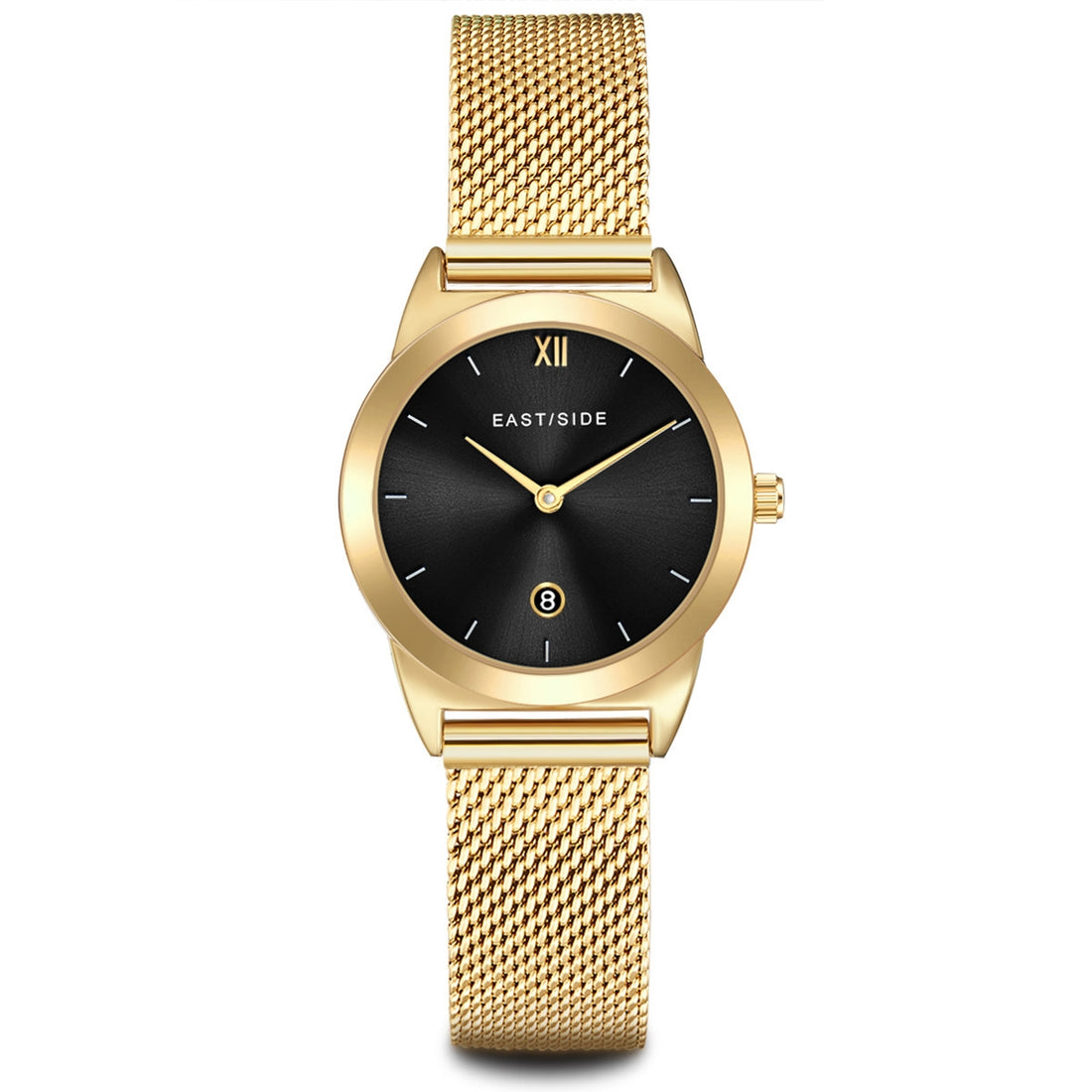 Damen Quarzuhr gelbgold Edelstahl gelbgold